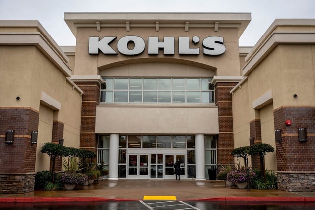 A Kohl&#39;s store in Pleasant Hill, California, US, on Monday, Nov. 25, 2024.