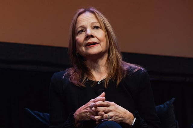 GM CEO Mary Barra.