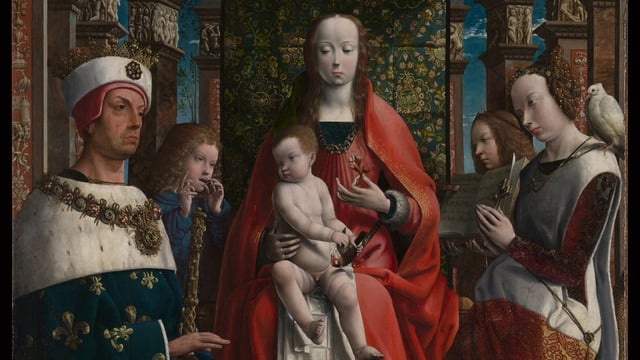 The Virgin with Child with Saints Louis and Margaret and Two Angels was sold by an anonymous owner