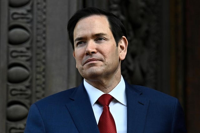 The Global Engagement Center was closed last month amid a reorganization of the State Department and allegations from conservatives of censorship. In announcing its closure, Secretary of State Marco Rubio said the Biden administration had spent millions in taxpayer funds to censor free speech. (JULIEN DE ROSA/POOL VIA AP)