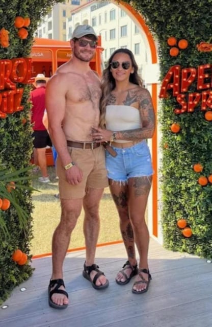 Isabel Coles, 32, and Christopher, 28, tied the knot in September 2024 after meeting on a dating app nearly two years earlier.