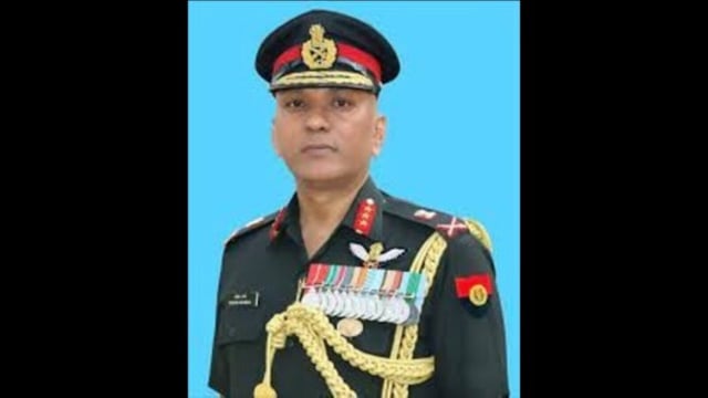 Lt Gen Pratik Sharma (HT File)