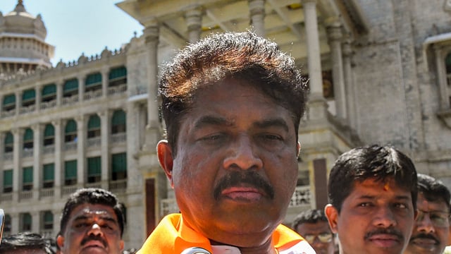 Karnataka opposition leader R Ashoka.