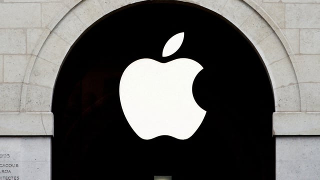 Apple reported $95.4 billion in revenue for the quarter ending March, up from $90.75 billion a year earlier.