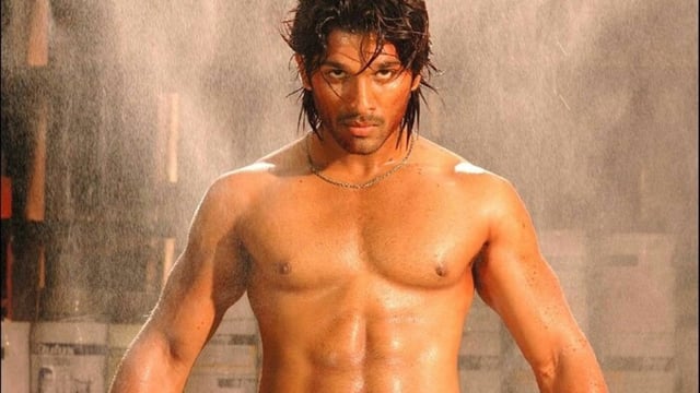 Allu Arjun was one of the first south Indian stars to show off his six-pack on-screen and there's a story behind it.