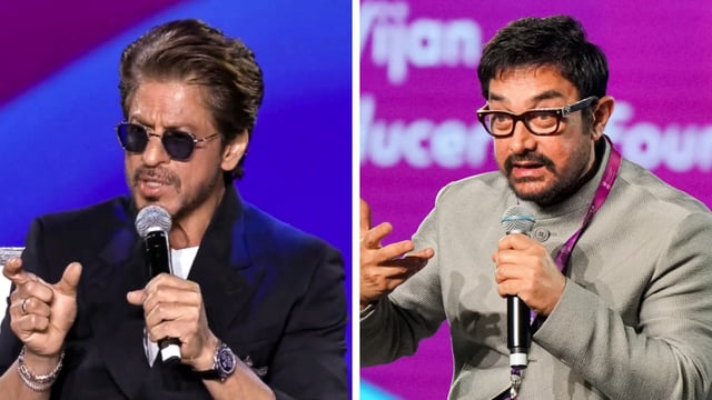 Aamir Khan and Shah Rukh Khan spoke about the need for more cinema screens at the inaugural WAVES 2025.