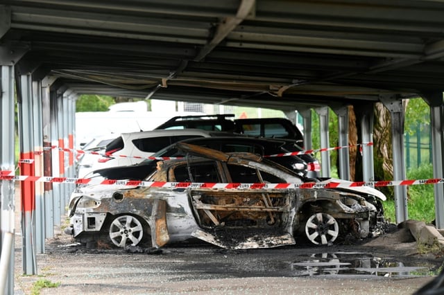 Unknown assailants in April attacked several jails and other facilities across France, torching cars, spraying the entrance of one prison with automatic gunfire, and leaving mysterious inscriptions