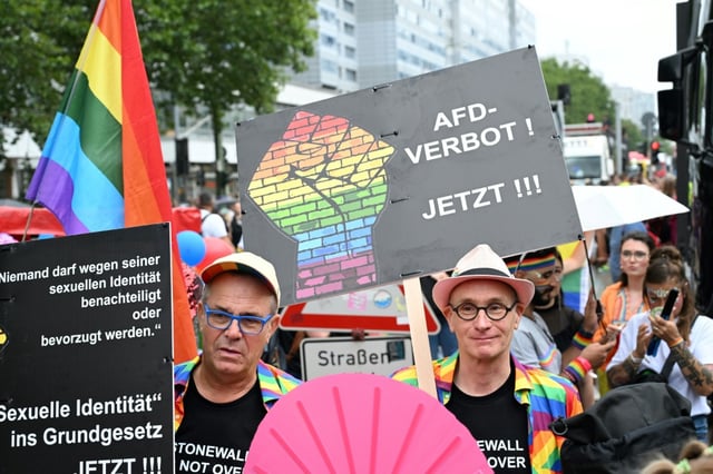 There have been calls for the far-right party to be banned