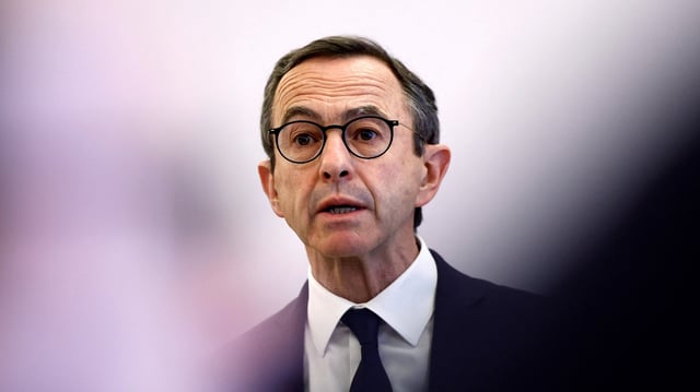 Le ministre de l’Intérieur Bruno Retailleau.