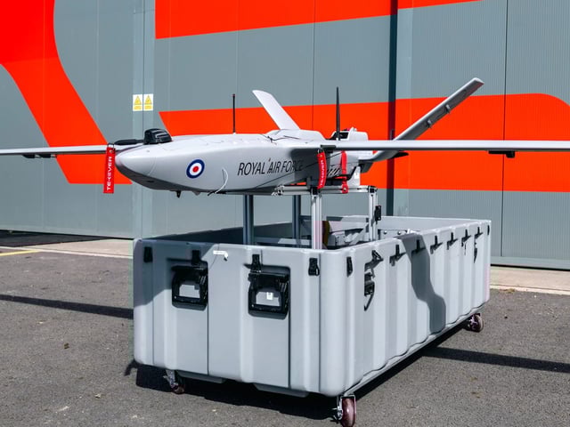 The UK's new StormShroud drone.