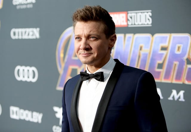 LOS ANGELES, CA - APRIL 22: Jeremy Renner attends the Los Angeles World Premiere of Marvel Studios&#39; &#34;Avengers: Endgame&#34; at the Los Angeles Convention Center on April 23, 2019 in Los Angeles, California.