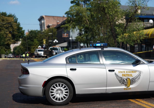 FILE: An Ohio State highway patrol car