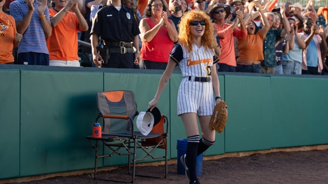 Natasha Lyonne as Charlie Cale in "Poker Face." (Sarah Shatz/Peacock)