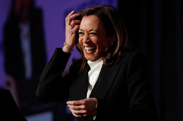 Kamala Harris took the time to learn a new TikTok line dance this week before delivering a keynote address during the Emerge 20th Anniversary Gala at the Palace Hotel.