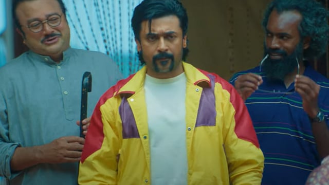 Retro box office collection day 2: Suriya in a still from the film.