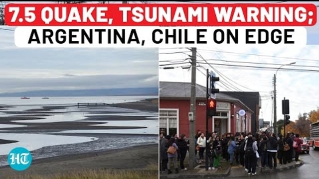 Argentina, Chile Earthquakes Trigger Tsunami Warning; Mass Evacuation Ordered 