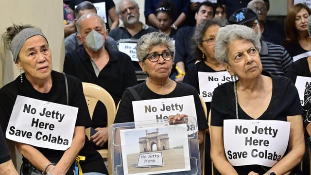 Colaba residents have been opposing the project since it was first proposed in early 2023, and those who have voiced their concerns include BJP MLA and speaker of the legislative assembly Rahul Narwekar and former councillor Makarand Narwekar (Hindustan Times)