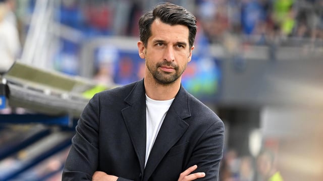 Jonas Boldt im Mai 2024 als Sportvorstand des Hamburger SV