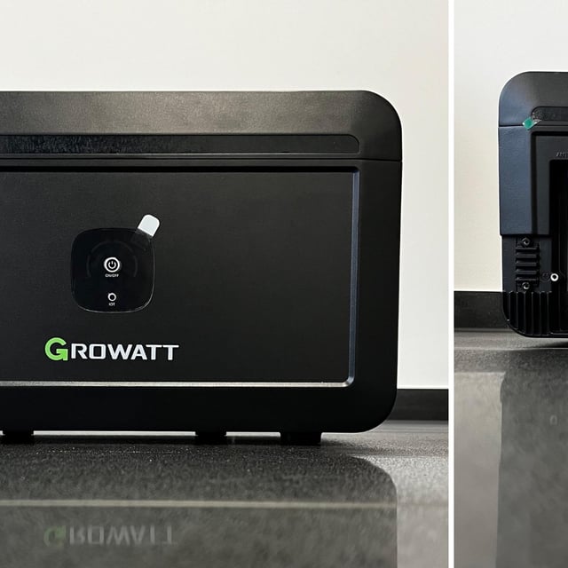 Der stapelbare Growatt-Speicher NOAH 2000 ist auf bis zu 8,192 kWh erweiterbar.