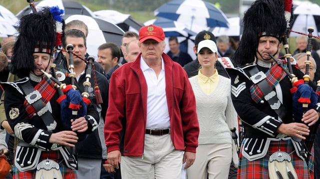 Trump’s course in Aberdeenshire opened in 2012
