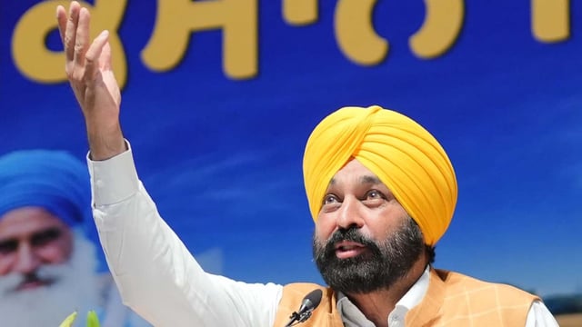 The water-sharing dispute between Punjab and Haryana intensified as Punjab chief minister Bhagwant Mann refused to release additional water to the neighbouring state.