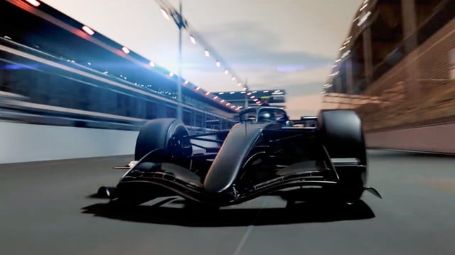 The Cadillac F1 car was teased by the new Formula 1 team ahead of its 2026 grid entry.