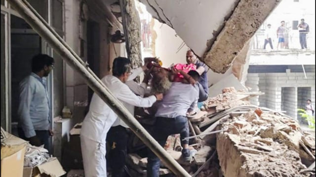 The accident occurred around 3 pm on Saturday, shortly after a seminar concluded in the medicine ward hall. (PTI)