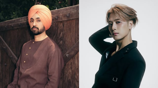 Diljit Dosanjh and Jackson Wang