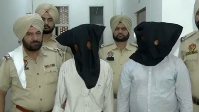 Amritsar Police arrested Palak Sher Masih and Suraj Masih for allegedly being in contact with Pakistani intelligence operatives and leaking information about sensitive military installations. 