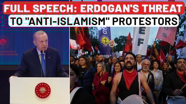 Erdogan's full speech: threatens ‘anti-Islamism’ protestors in North Cyprus