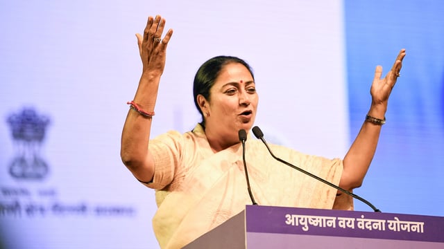 Delhi Chief Minister Rekha Gupta