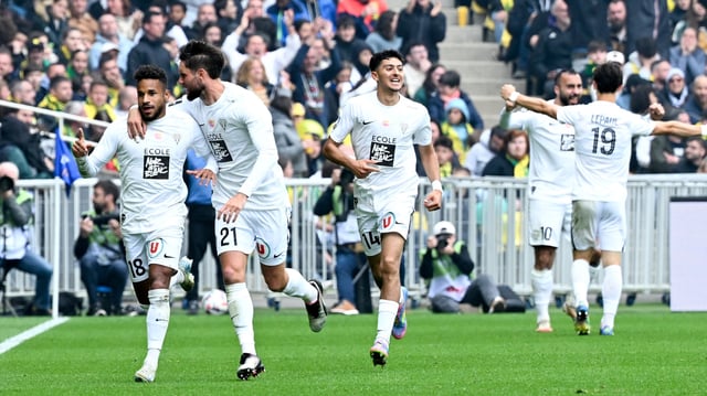 Angers s’impose à Nantes.