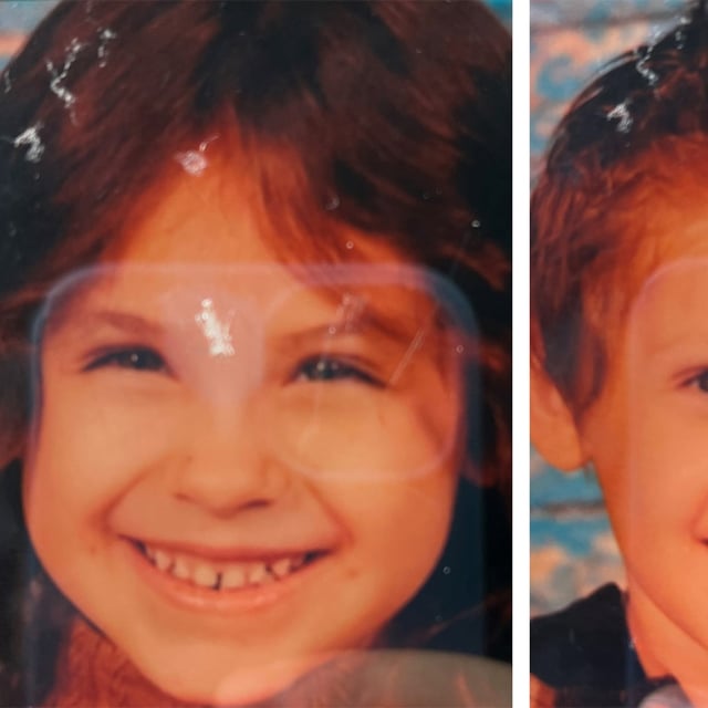 Missing children Lily and Jack Sullivan. The siblings were reported missing on May 2 and a search is underway in Pictou County, where they are believed to have wandered away from home.
