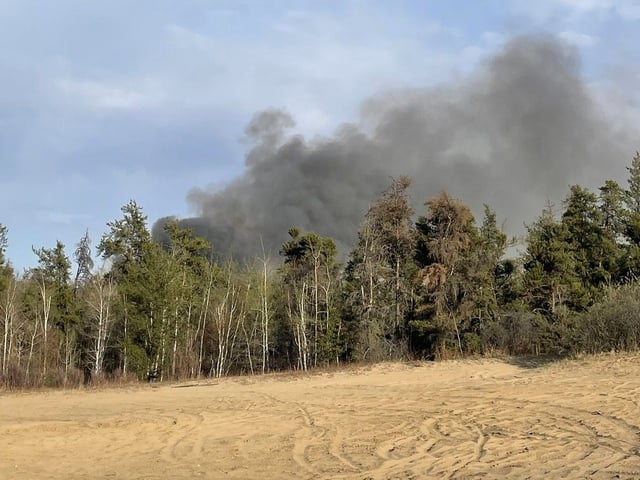 A large wildfire broke out in the Redwater Provincial Recreation Area on Saturday prompting Sturgeon County to declare a state of local emergency on Sunday as crews worked to get the fire under control.