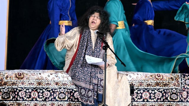 Pakistani Sufi singer Abida Parveen's Instagram account was blocked after those of actors Hania Amir, Ali Zafar and Mahira Khan.
