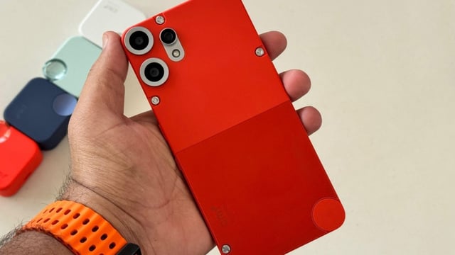 CMF Phone 2 Pro measures 7.8 mm in thickness and weighs 185 g, making it the thinnest smartphone from CMF so far. 