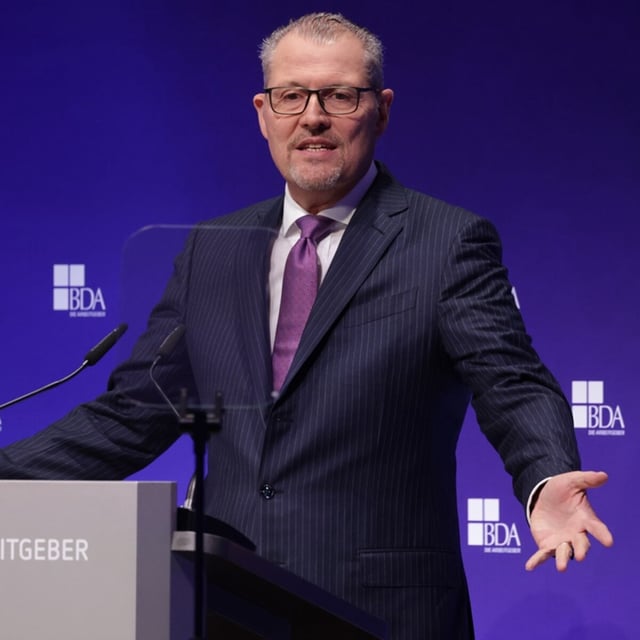 Arbeitgeberpräsident Rainer Dulger.