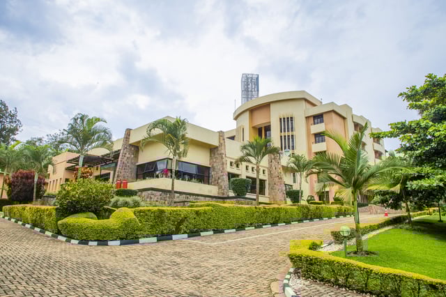 A view of Hope Hostel, in Kigali, Rwanda, where irregular immigrants from the United Kingdom were to be deported to.