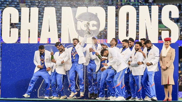India's success in the ICC Champions Trophy helps them hold the top spot in the ICC ODI rankings.
