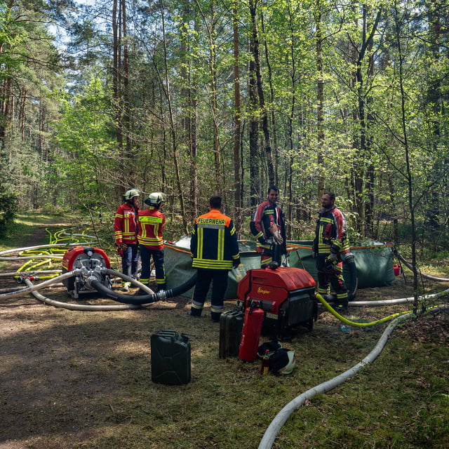 Erlangen: Großflächiger Waldbrand im Tennenloher Forst - jetzt ermittelt die Kriminalpolizei