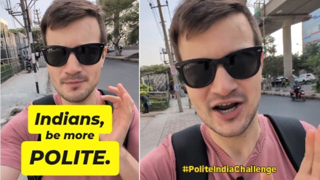 Canadian man asks Indians to be more polite. Viral video sparks debate