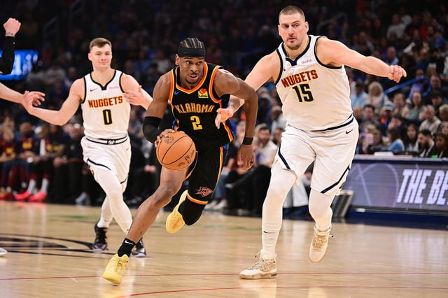The winner of the Denver Nuggets vs Oklahoma City Thunder NBA playoffs series will advance to the Western Conference finals.