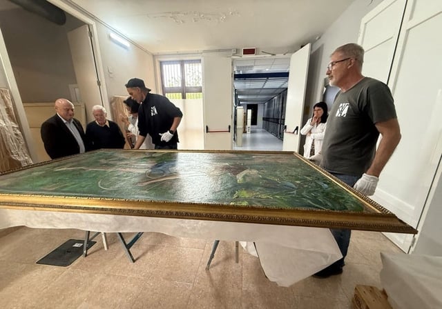 Imagen de una de las obras de la muestra