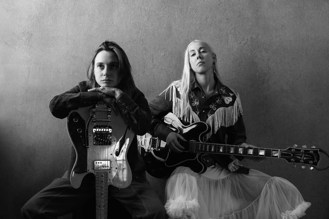 Musicians Julien Baker, left, and Torres canceled their “Send a Prayer My Way” tour to focus on health, with all remaining dates called off.