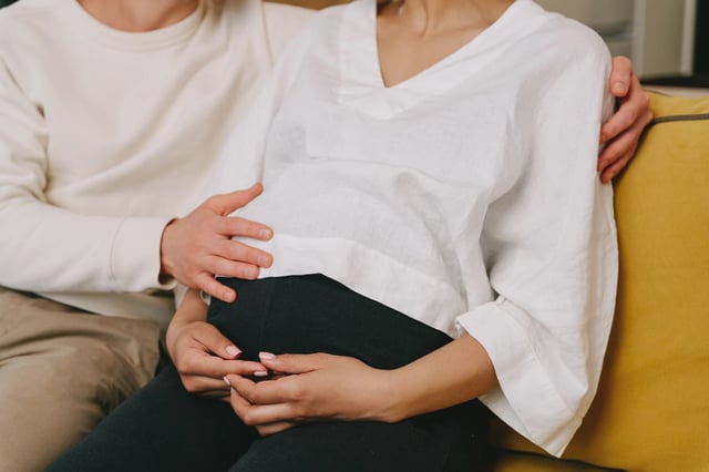 Pregnant mother.