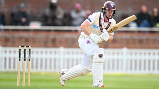 Rew, who endured a tough 2024, scored 116 to help Somerset to victory