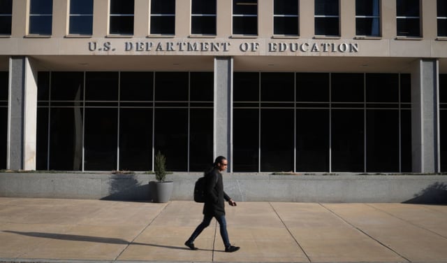 The headquarters of the Department of Education on March 12, 2025 in Washington, DC.