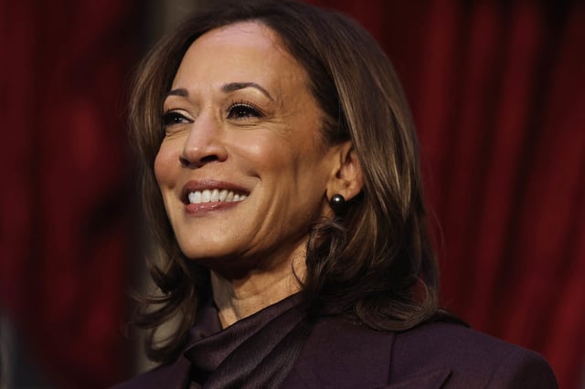 Kamala Harris at the U.S. Capitol on Dec.  9, 2024.