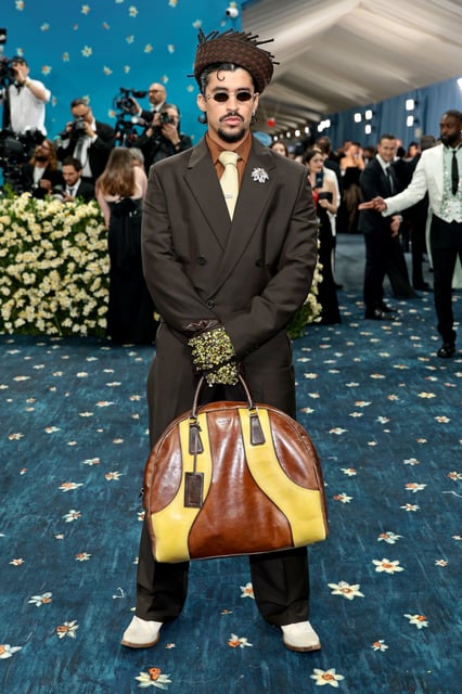 Bad Bunny attends the 2025 Met Gala at the Metropolitan Museum of Art in New York City on May 5, 2025.