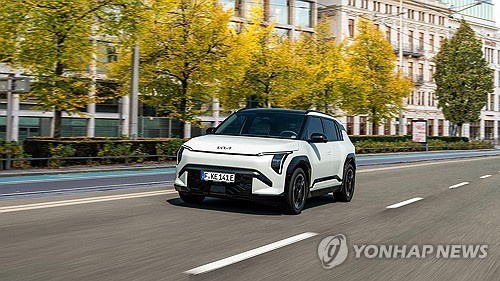 A photo of the Kia EV3, a compact electric SUV model, provided by Kia Corp. (PHOTO NOT FOR SALE) (Yonhap)